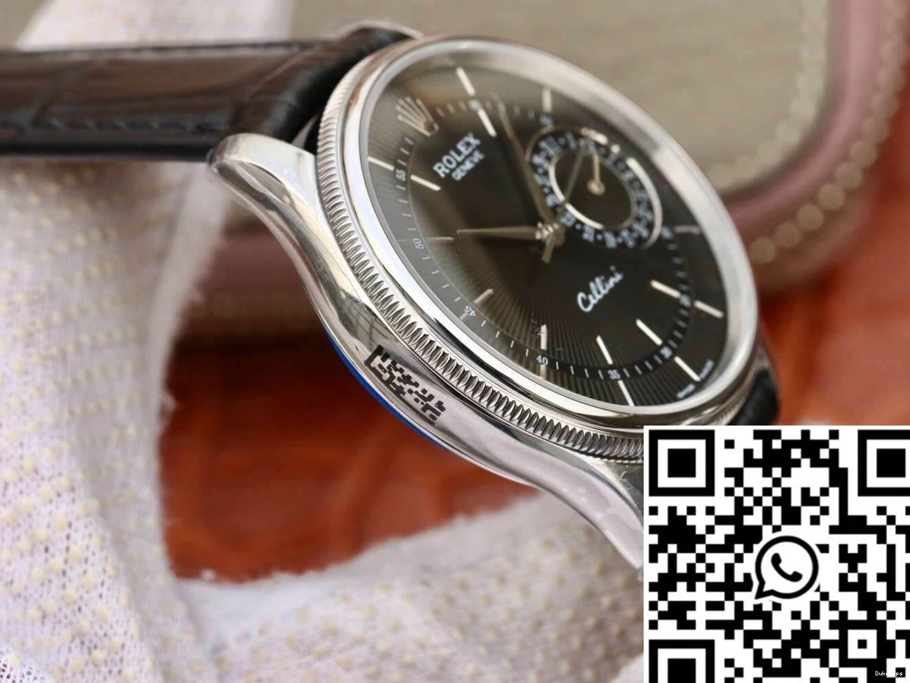 Factory Date Rolex Dial 50519 MKS Black Celini 1108